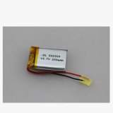 3.7V 250mAh Rechargeable Lithium Polymer Battery Pack for Headset