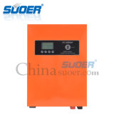 Suoer New Arrival 12V 230V 1000W Solar Hybrid UPS Power Inverter Modified Sine Wave Inverter (MPPT-1400)