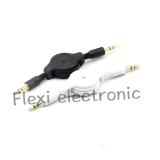 Retractable Audio Cable 3.5mm Aux Auxiliary Cable for Samsung Tab