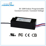 30~50W Indoor Programmable Constant Current / Constant Voltage LED Driver