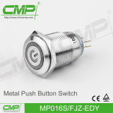 16mm Metal Power Lamp Push Button Switch