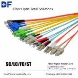 Singlemode Duplex LC/Sc/St/FC Fiber Optic Patch Cable/Jumper