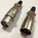 High Quality XLR 3 Pin Male Connector Cannon Plug (9.3196)