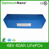 Rechargeable LiFePO4 48V 40ah Battery for E-Scooter