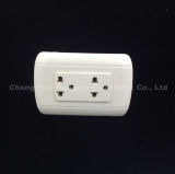High Quality Best Sell ABS Material Copper Wall Sockets (P-007)