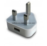 Mobile Phone UK Plug USB Travel Charger for iPhone for All Smart Phones