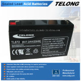 6V 7.2ah Lead Acid Battery UPS Solar Power Battery