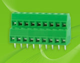 Screw Terminal Block with Dual Row Pin Header and Wire Entrance
