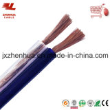 CCA 2.5mm 4mm Transparent Speaker Cable From China Cable Manufacturer