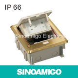 Brass Caja Suelo Estanca K45 IP66 Floor Socket