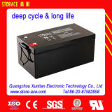 Long Life Deep Cycle VRLA Battery 12V 250ah for Solar