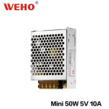 Ms-50-5 with Ce RoHS 5V 10A Mini Size Power Supply