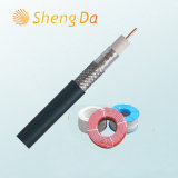 PVC Insulated CATV and CCTV Communication Rg-6 Coax Cable
