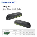 36V 17ah 10s5p 612wh Victpower Downtube Lithium Ion Battery Battery Pack