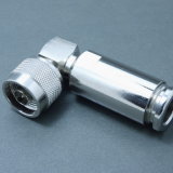 RF Male Clamp Right Angle N Connector for 8d-Fb Cable