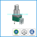 9mm Vertical Type Rotary Potentiometer with Metal Shaft for Audio Control
