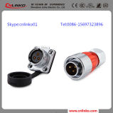 Circular Cable Power Waterproof Connector Dh20 with 3 Pin