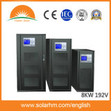 8kw 192V Three Input One Output Low Frequency Three Phase Online UPS