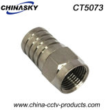 CCTV Water-Proof F Plug for RG6 Coaxial Cable (CT5073/RG6)