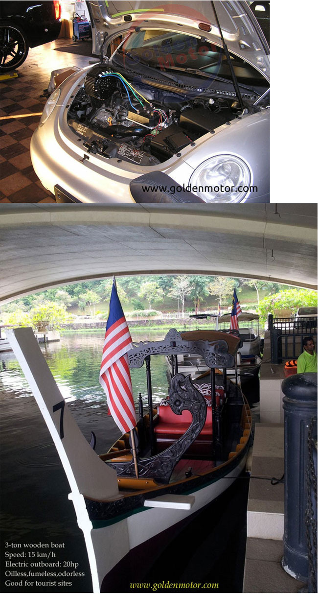 High Efficiency, BLDC Motor 20kw Electric Car Conversion Motor Kit