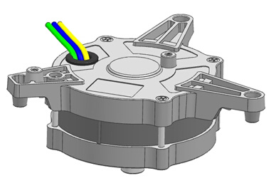 electric lawn mower brushless motor