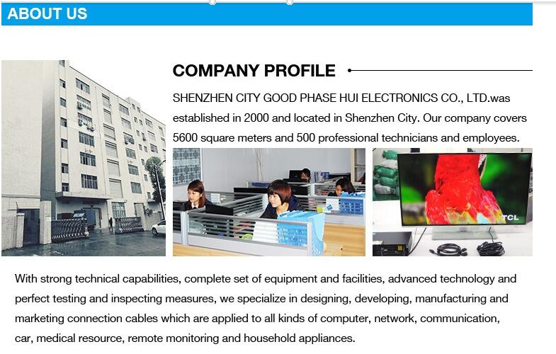 High Quality VGA Computer RGB Cable/VGA Cable with Male to Male