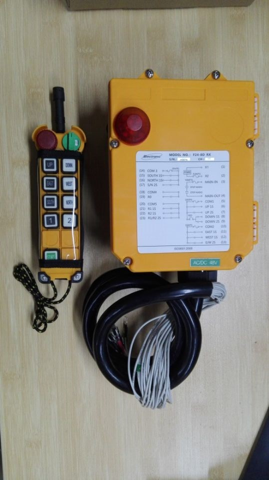Suspended Overhead Crane, Bridge Crane for Sale, Overhead Crane Radio Remote Control F248d