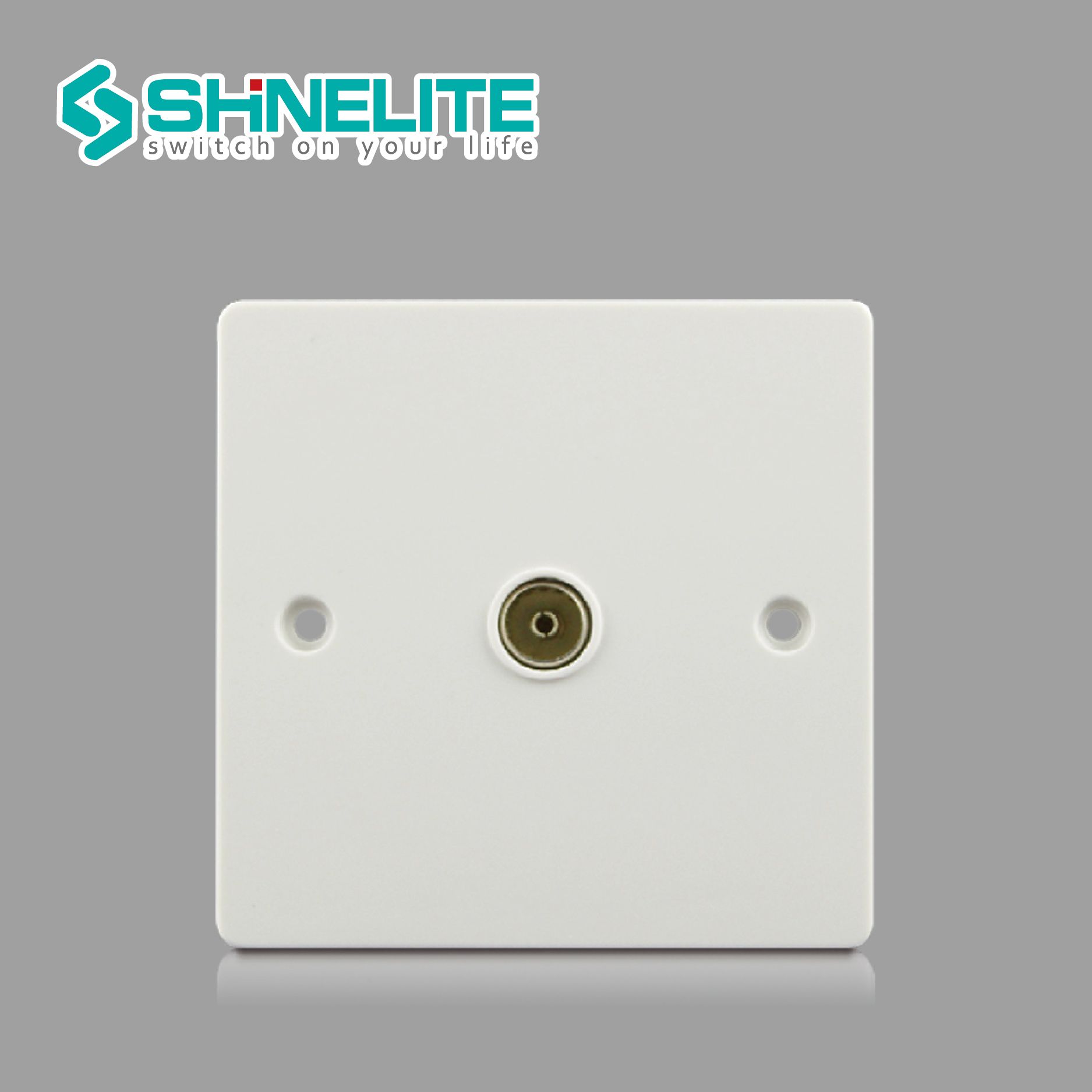 1 Gang TV Socket Bakelite Palte