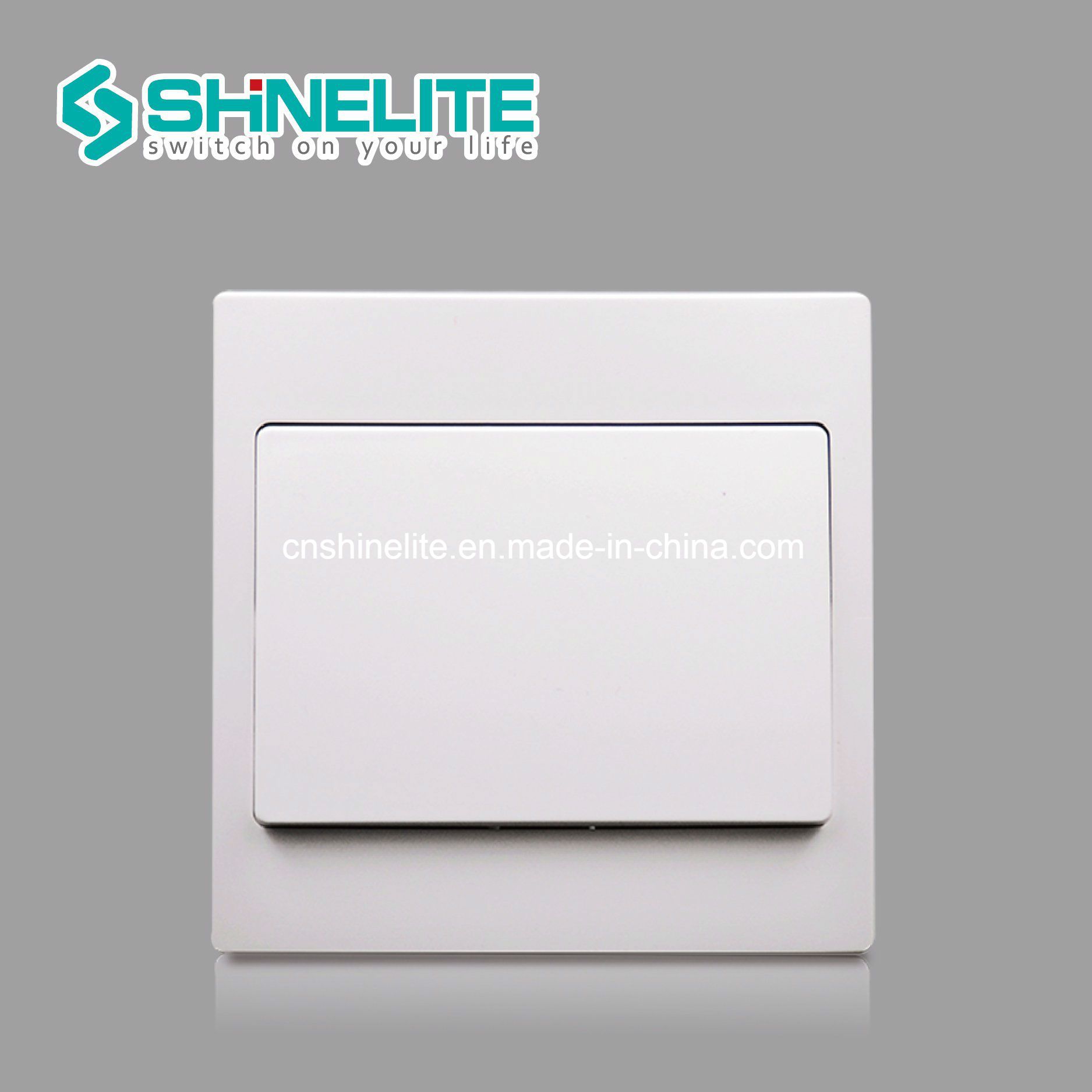 Multi Color 1 Gang 1 Way Wall Switch with Ce