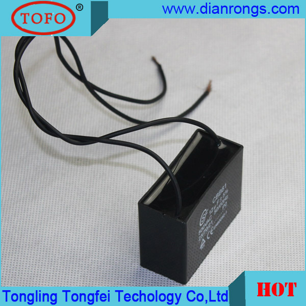 Fan Capacitor with 2 Wires 2016