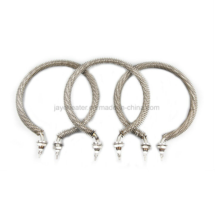 Round Industrial Finned Tubular Heater