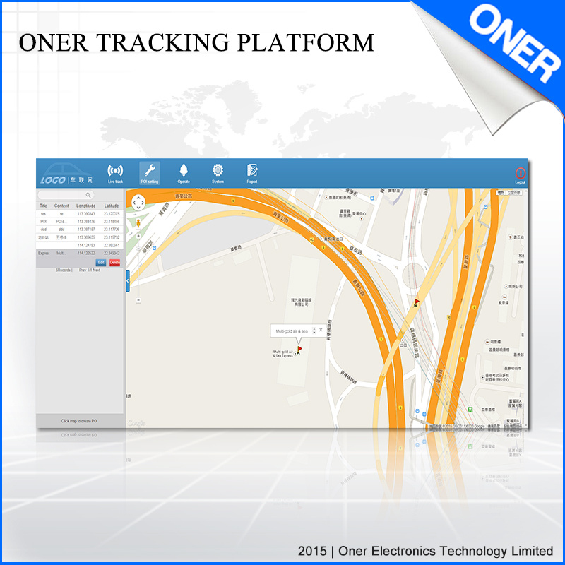 GPS Vehicle Tracking System for Cars/Trucks/Buses