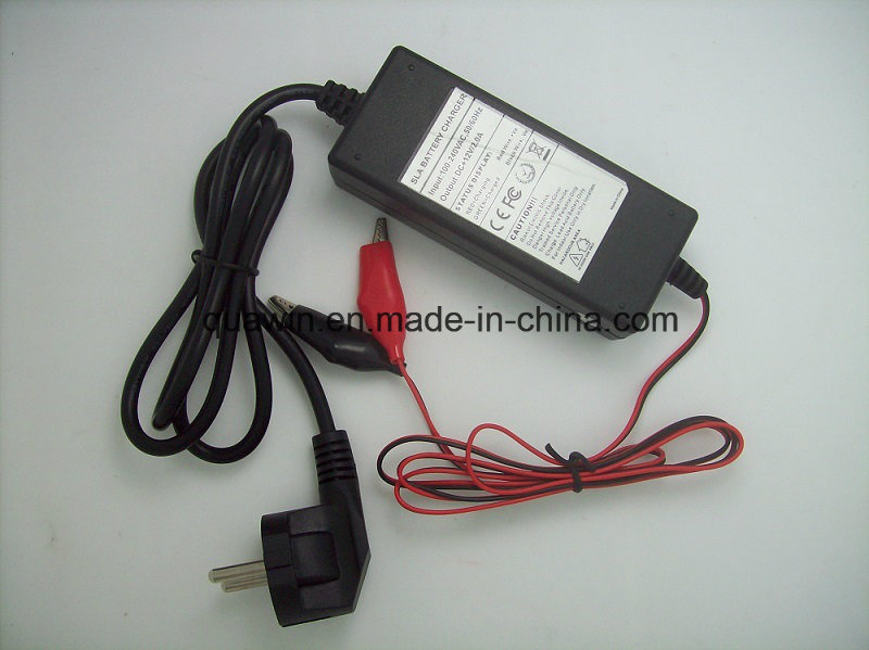 Universal 12V 2A Lead Acid Battery Charger