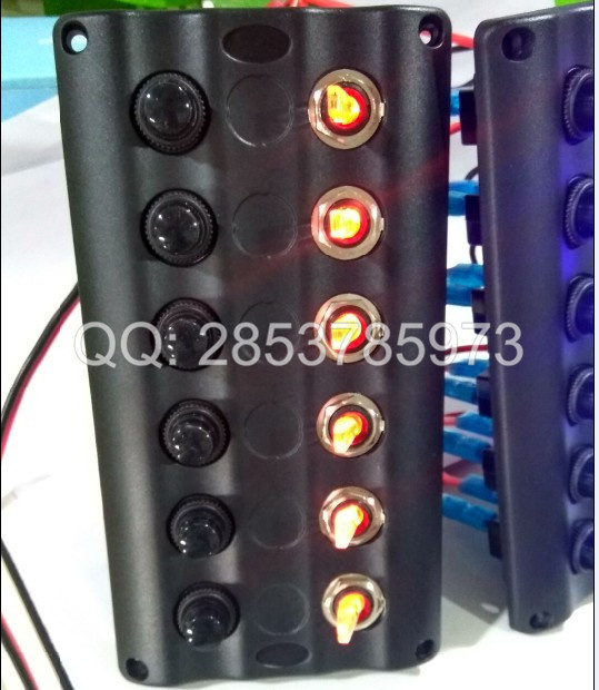 Auto Parts Electrical Switch LED DIP Switch Rocker Switch Panel Boat Switch