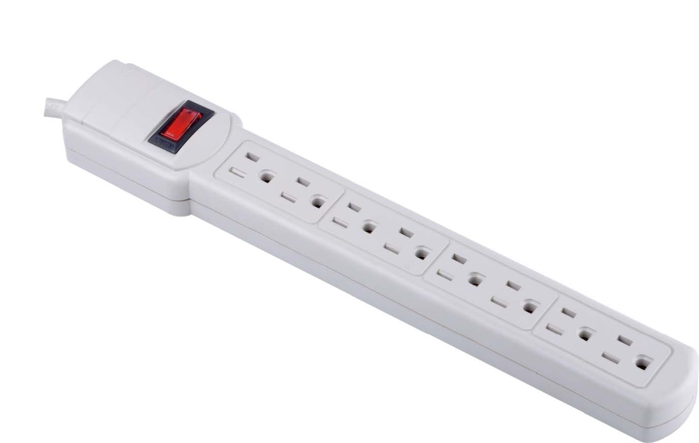 8 Outlets Surge Protector Power Strip with UL/cUL/ETL/cETL Approval, -90j/270j/750j