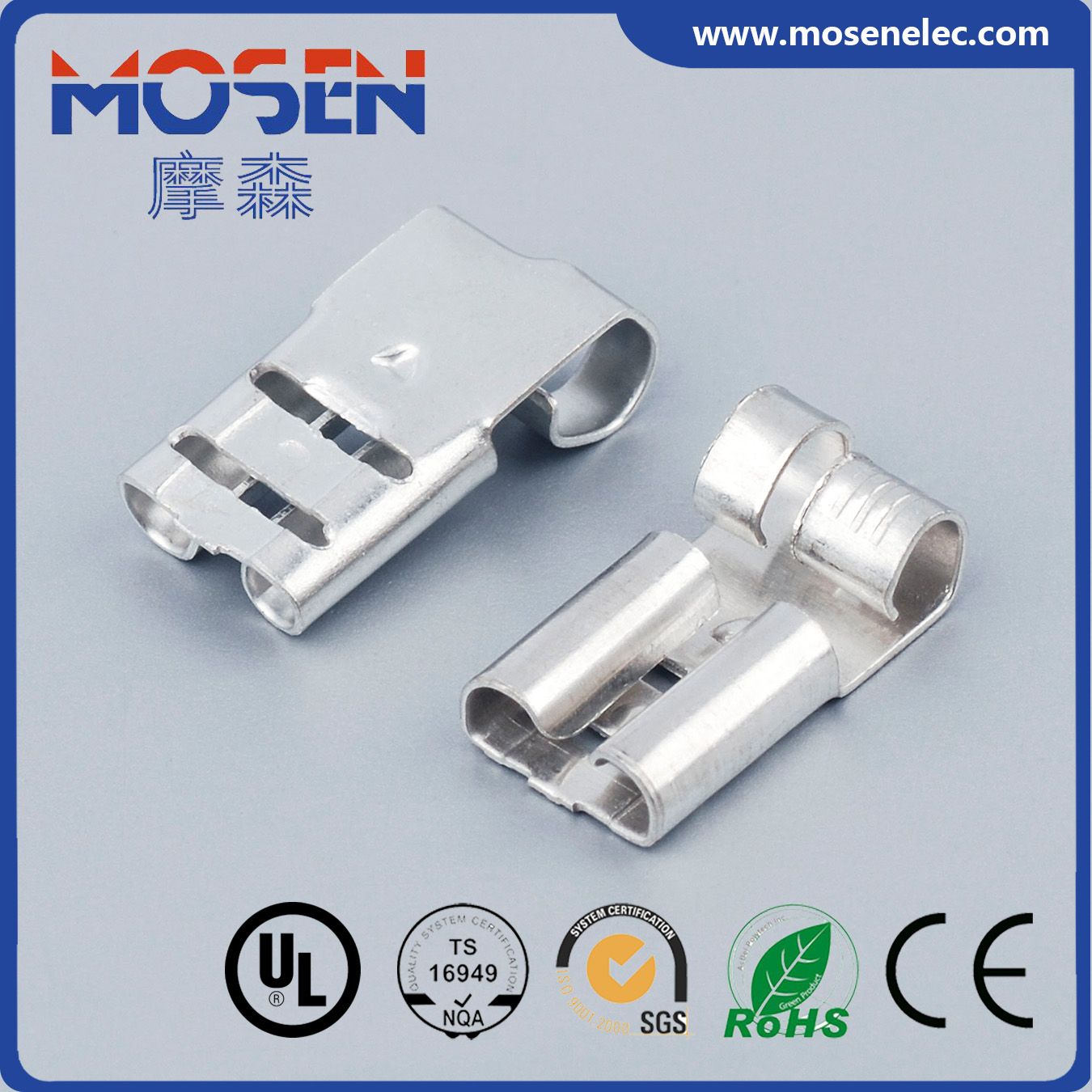 Faston terminal Lugs DJ6222-D6.3b Wire Electrical connector
