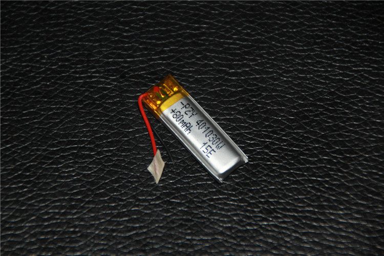 401030 3.7V 80mAh Li-Po Battery Rechargeable Battery with Protect Circuit for Toy Bluetooth Digital Product