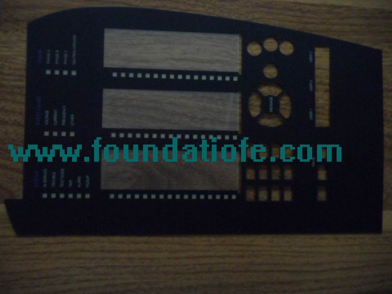Keyboard Label Panel Graphic Overlay Membrane Switch