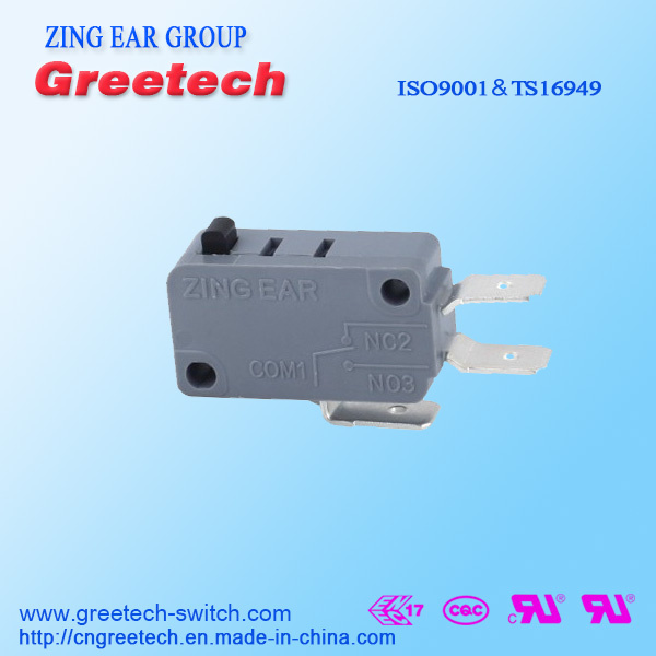 Pin Plunger Micro Switch with 250# Terminals