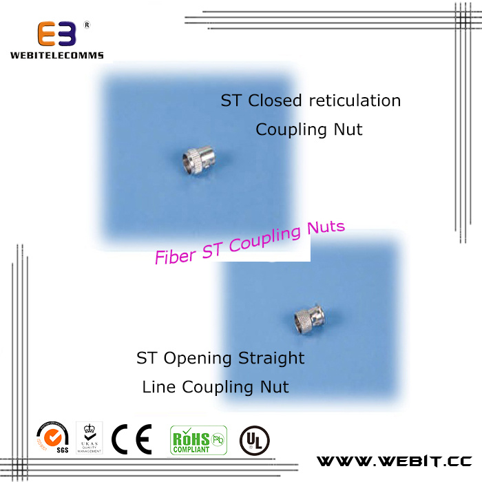 St Closed Reticulation Coupling Nut; St Opening Straight Line Coupling Nut