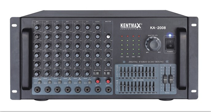 350W Equalizer Sound King Karaoke Power Amplifier