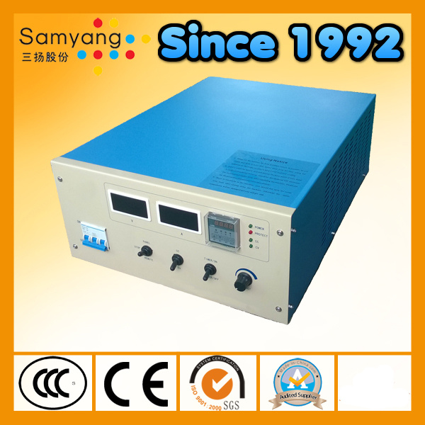 500A 12V AC DC Plating Rectifier Switch Mode with IGBT High Reliability