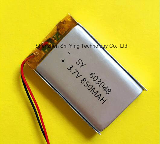 Factory 3.7V Polymer Lithium Battery 850mAh for Bluetooth Speaker Car Taillight Cosmetic Instrument