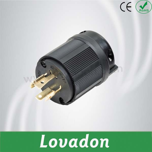 L14-20p American Three Hole Anti off Type Plug