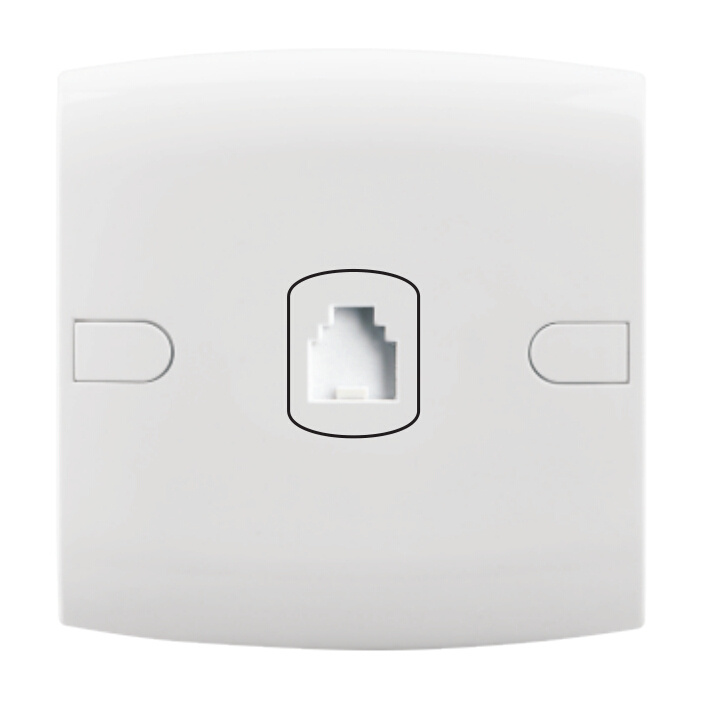 Elegant Design BS Standard 1 Gang Data Socket