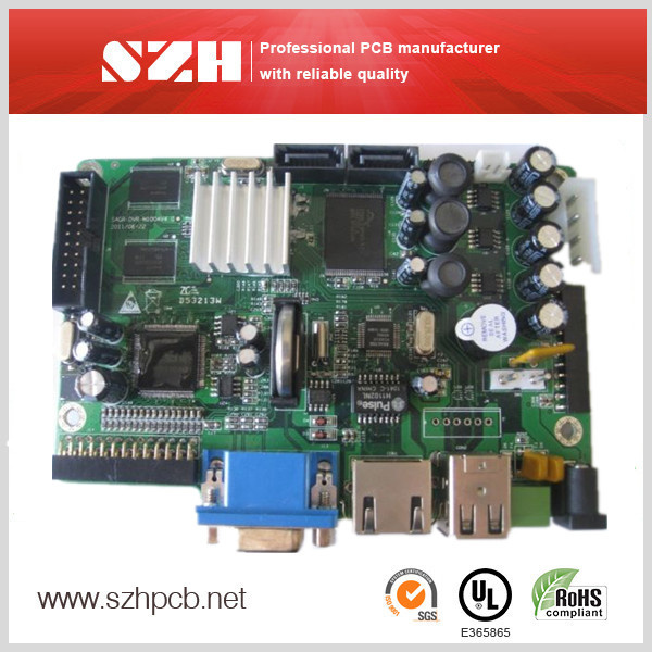 High Density Fr4 Function Control Multilayer PCB Assembly PCBA
