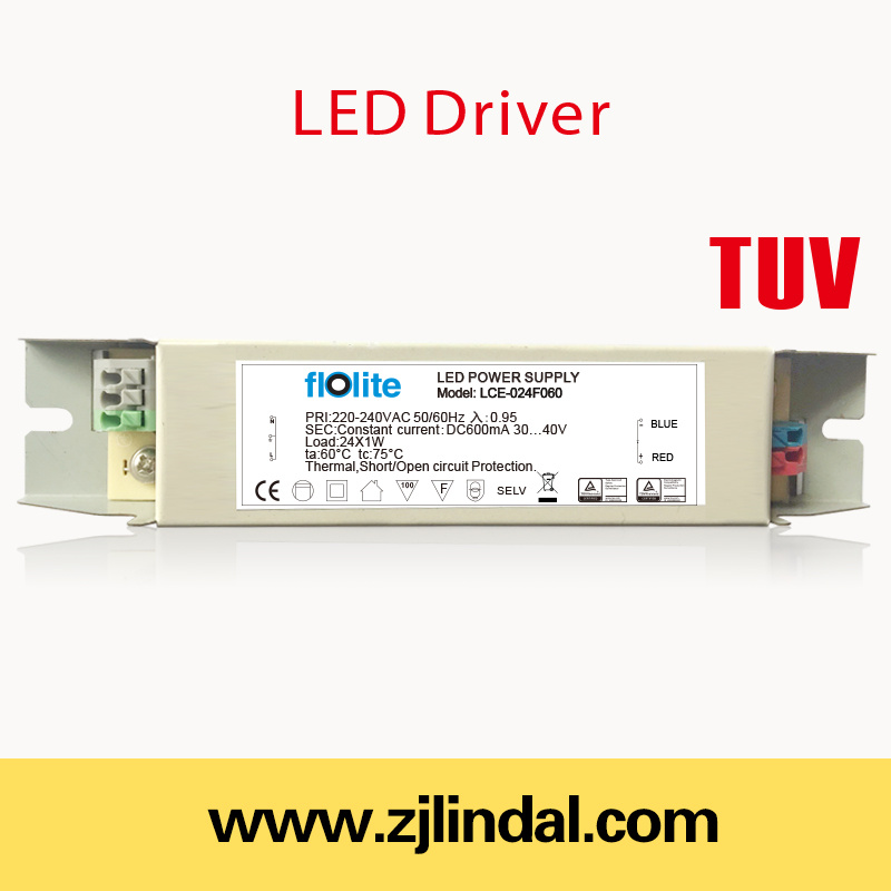 24W LED Driver Constant Current (Metal Case)