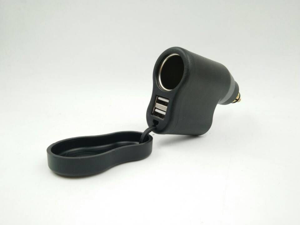 Dual USB Charger for Cigarette Lighter Apple iPod iPad iPhone All Models
