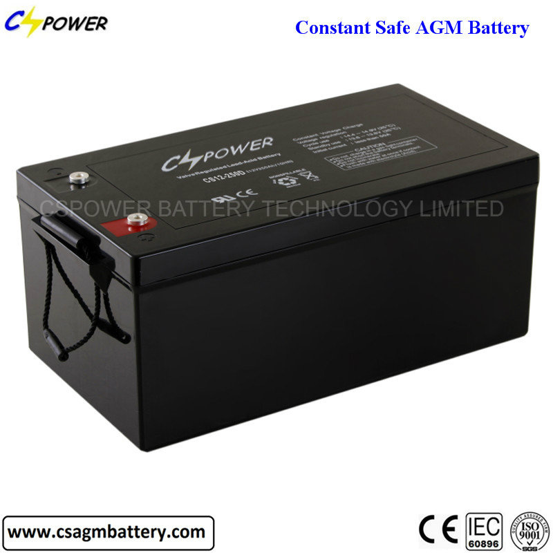 12V 250ah Sealed Lead Acid AGM VRLA Battery