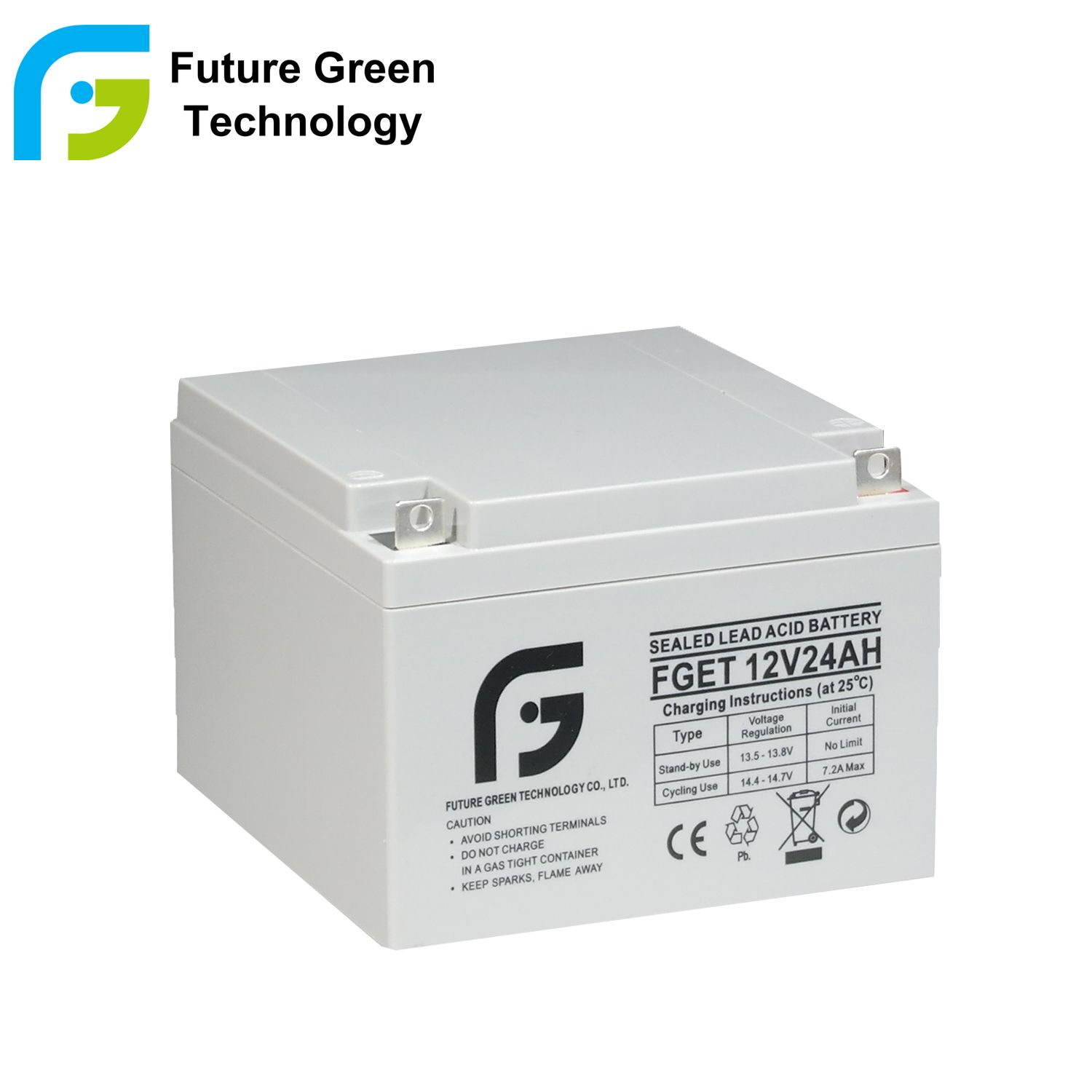 12volt 24AMP AGM Deep Cycle Lead Acid Battery for Solar